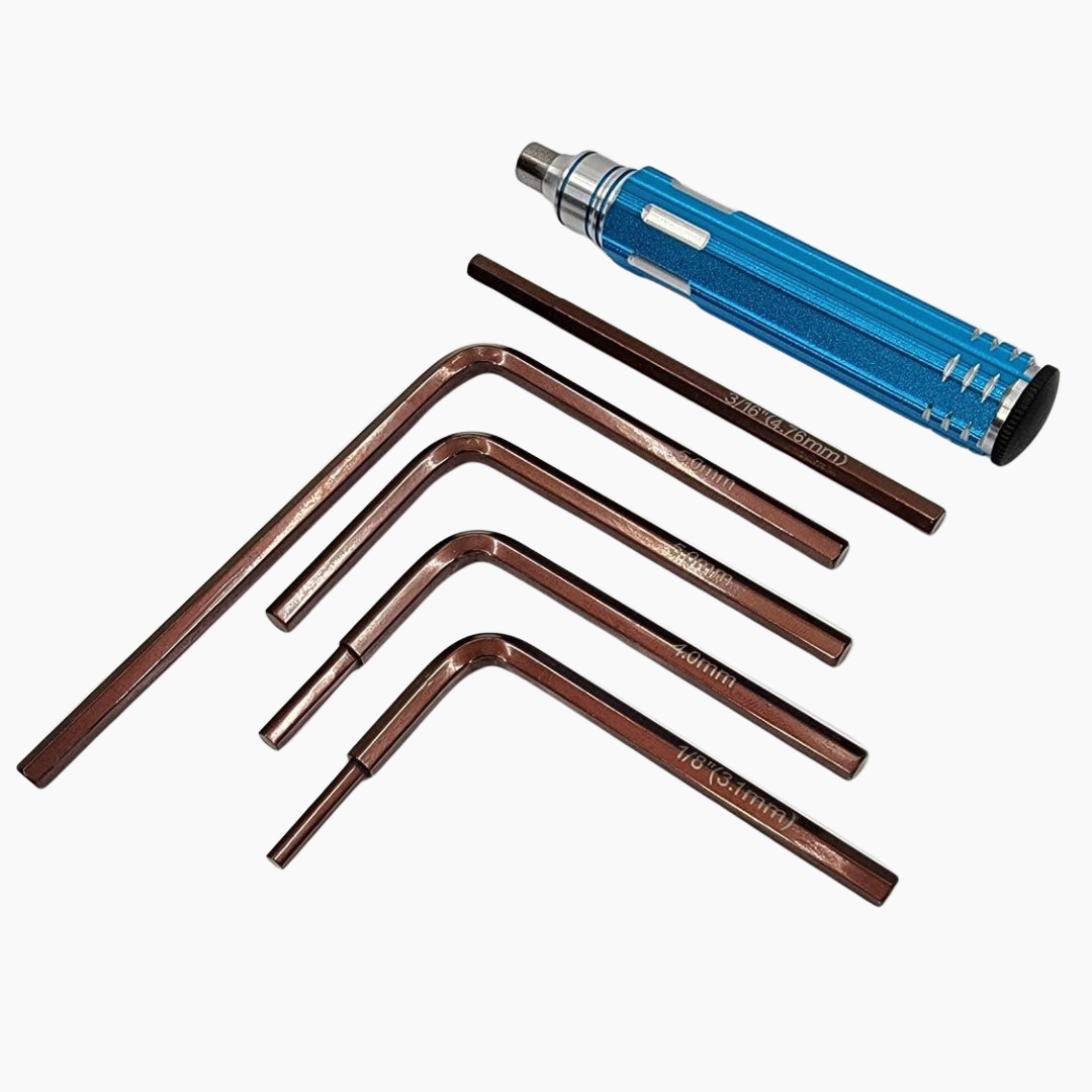 Allparts LT-1799-000 Hex Screwdriver Set for Truss Rods