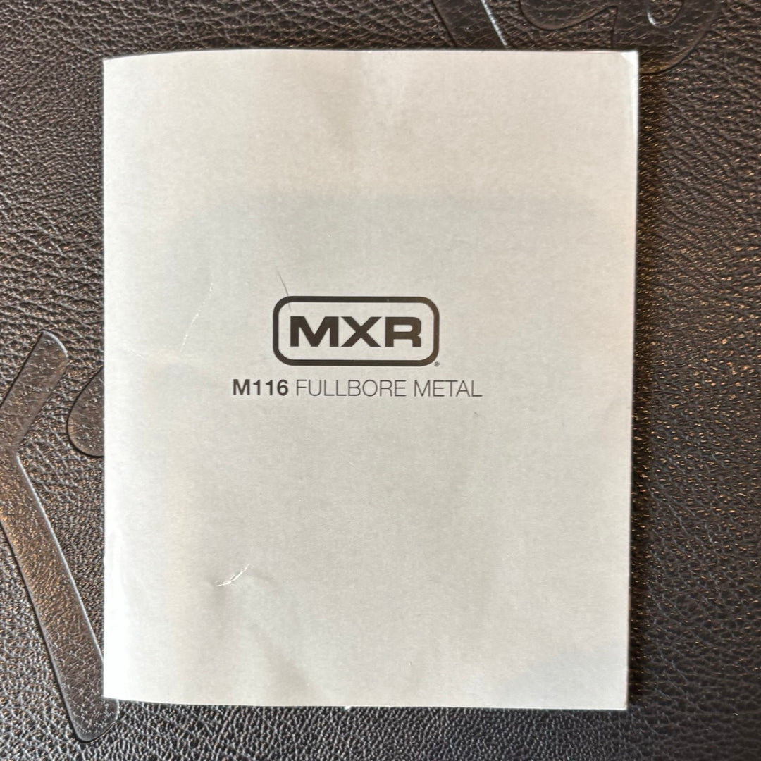 MXR - M116 Fullbore Metal Distortion Pedal w/Box - USED