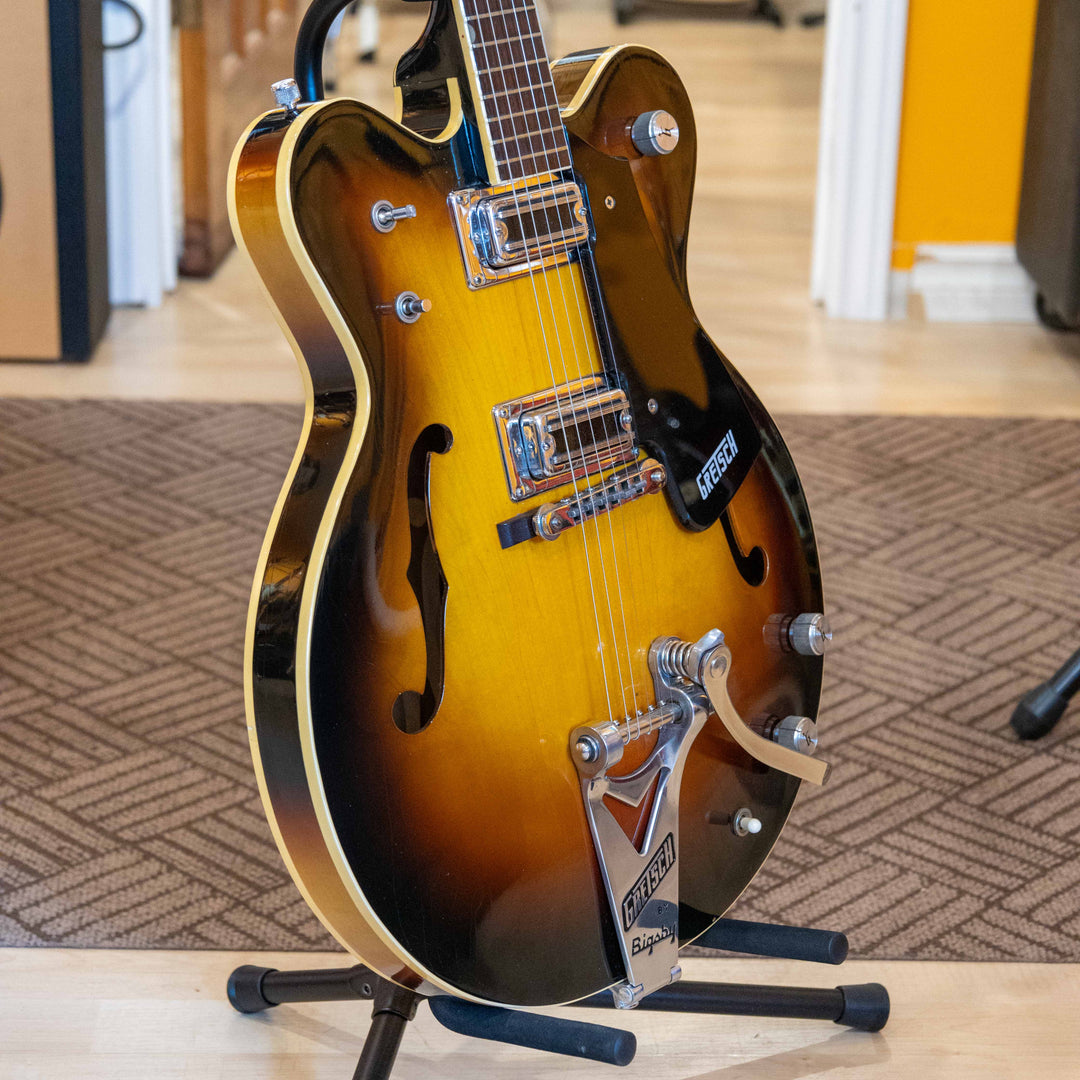 VINTAGE - USA Gretsch G-6102 Streamliner w/ Gretsch Bigsby & Hard Shell Case - 1972 - USED