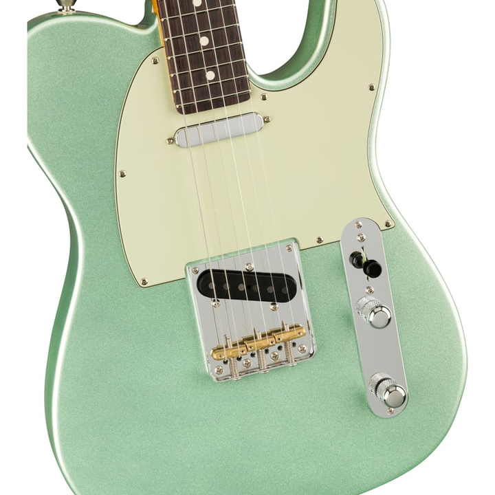 Fender American Professional II Telecaster Rosewood Fingerboard (Mystic Surf Green) Electric Guitar