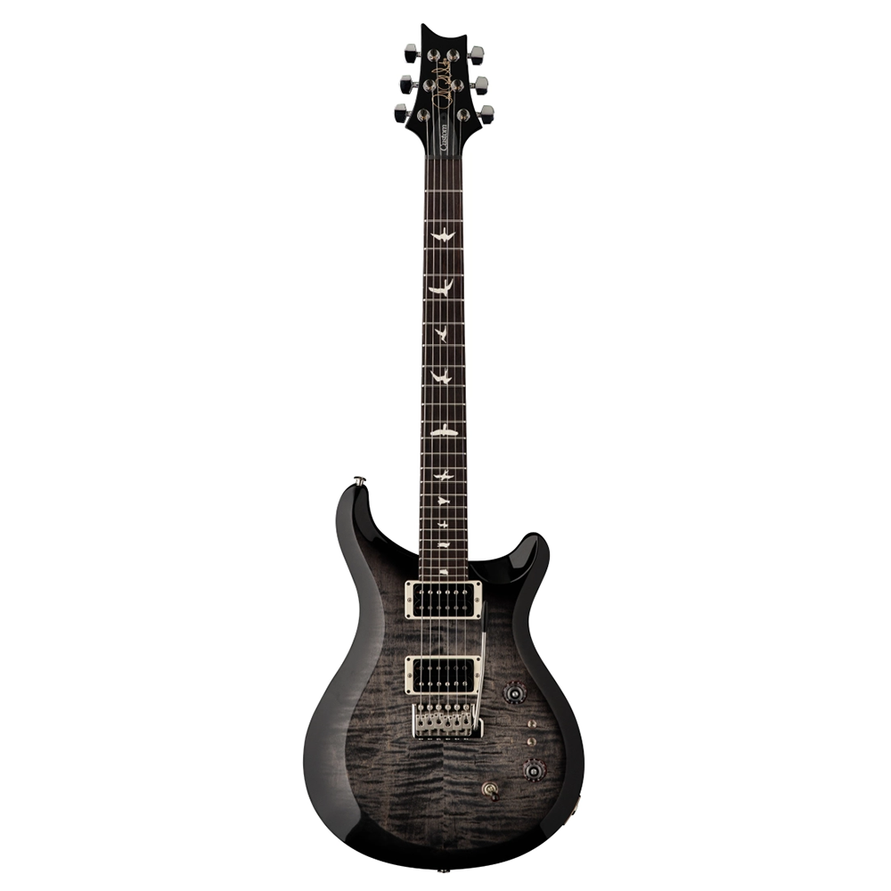 PRS S2 Custom 24-08 Electric Guitar with Gigbag - Faded Gray Black Black Burst
