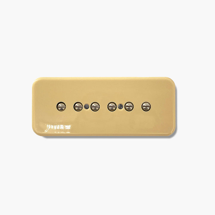 Allparts RZR-10075 Razor®  Hihō Hidden Gem Single-Space Stacked Humbucking Pickup - P90 Replacement - Cream