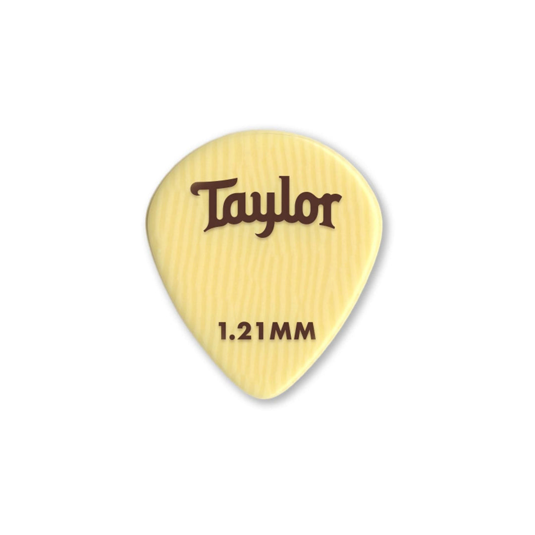 Taylor Picks,Ivoroid,651-1.21mm,6-pc