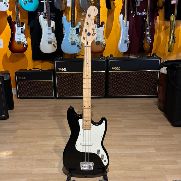 Squier - Affinity Series Bronco Bass - No Case Or Bag (Black-Maple-2017) - USED
