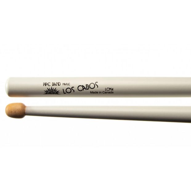 Los Cabos LCD-LCM4 Pipe Band Maple Acorn Tip Drumsticks