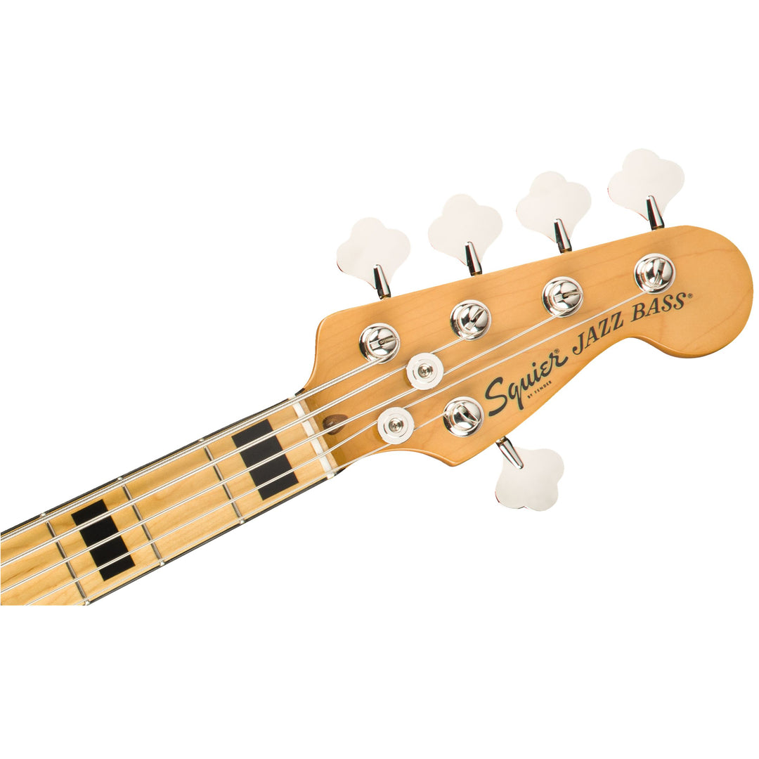 Squier Classic Vibe '70s Jazz Bass V Maple Fingerboard Electric Bass Guitar - Black
