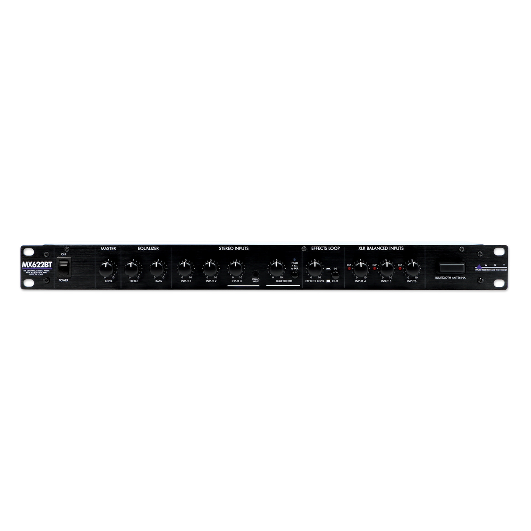 ART 6 IN 2 OUT BLUETOOTH MIXER
