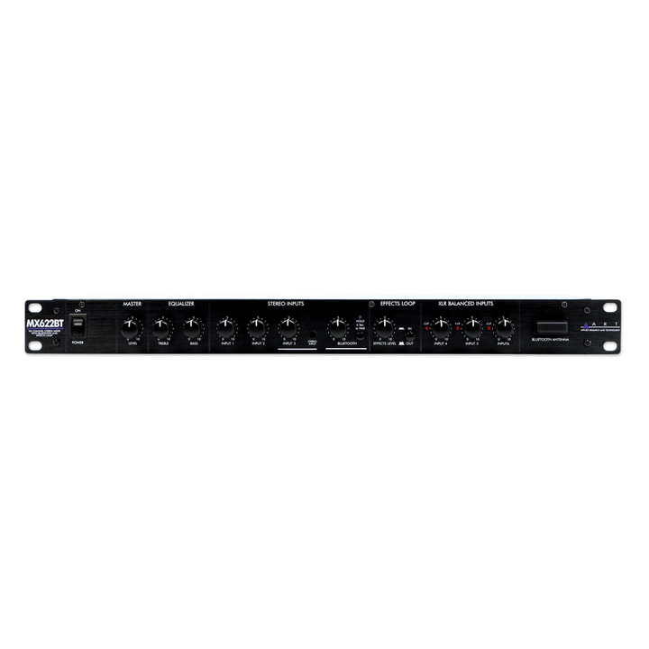 ART 6 IN 2 OUT BLUETOOTH MIXER
