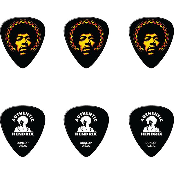 Dunlop Hendrix Aura Mandala Pick Tin