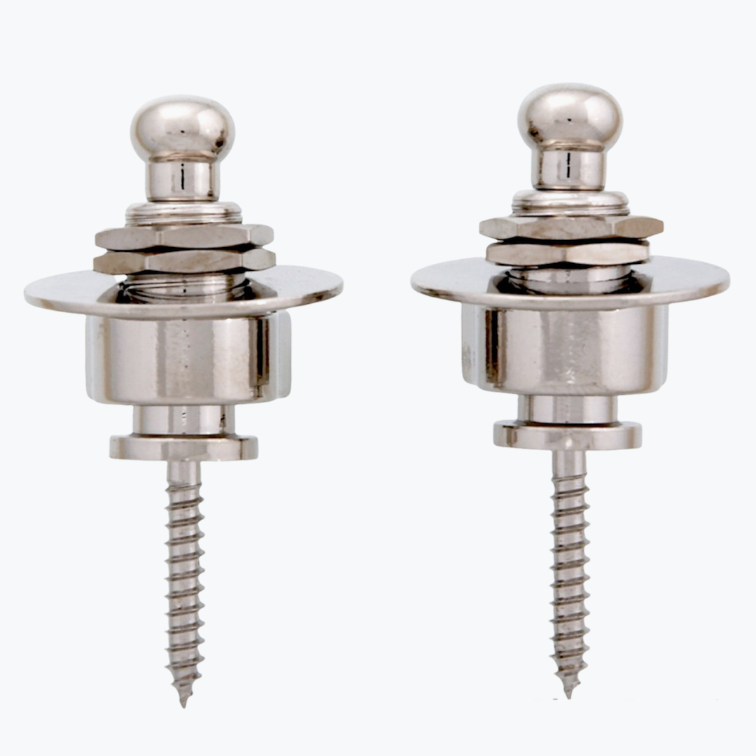 Allparts AP-0680 Economy Strap Lock System Nickel