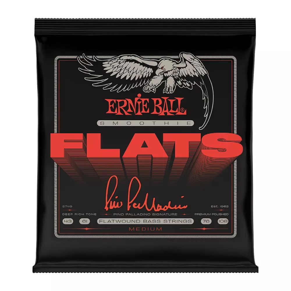 Ernie Ball 2749EB Pino Palladino Smoothie Flats Medium 43-108