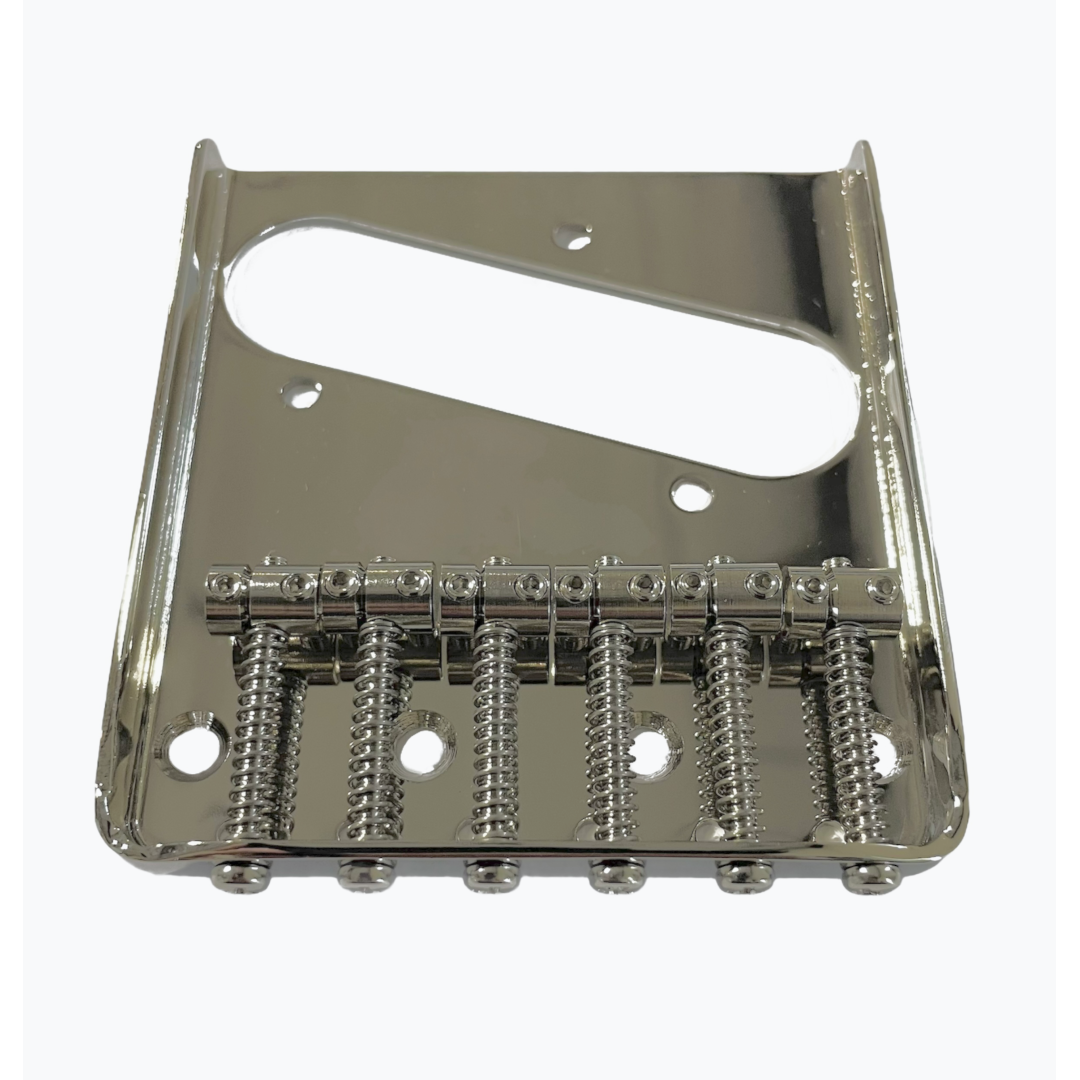 Allparts TB-0033 Vintage 6 Saddle Steel Bridge for Telecaster® Nickel