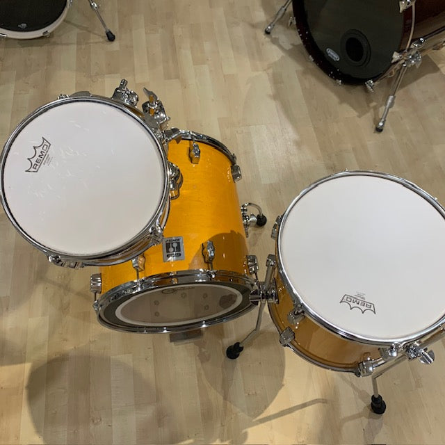 Used Sonor Jungle Kit 3 Piece Shell Pack W/Mount