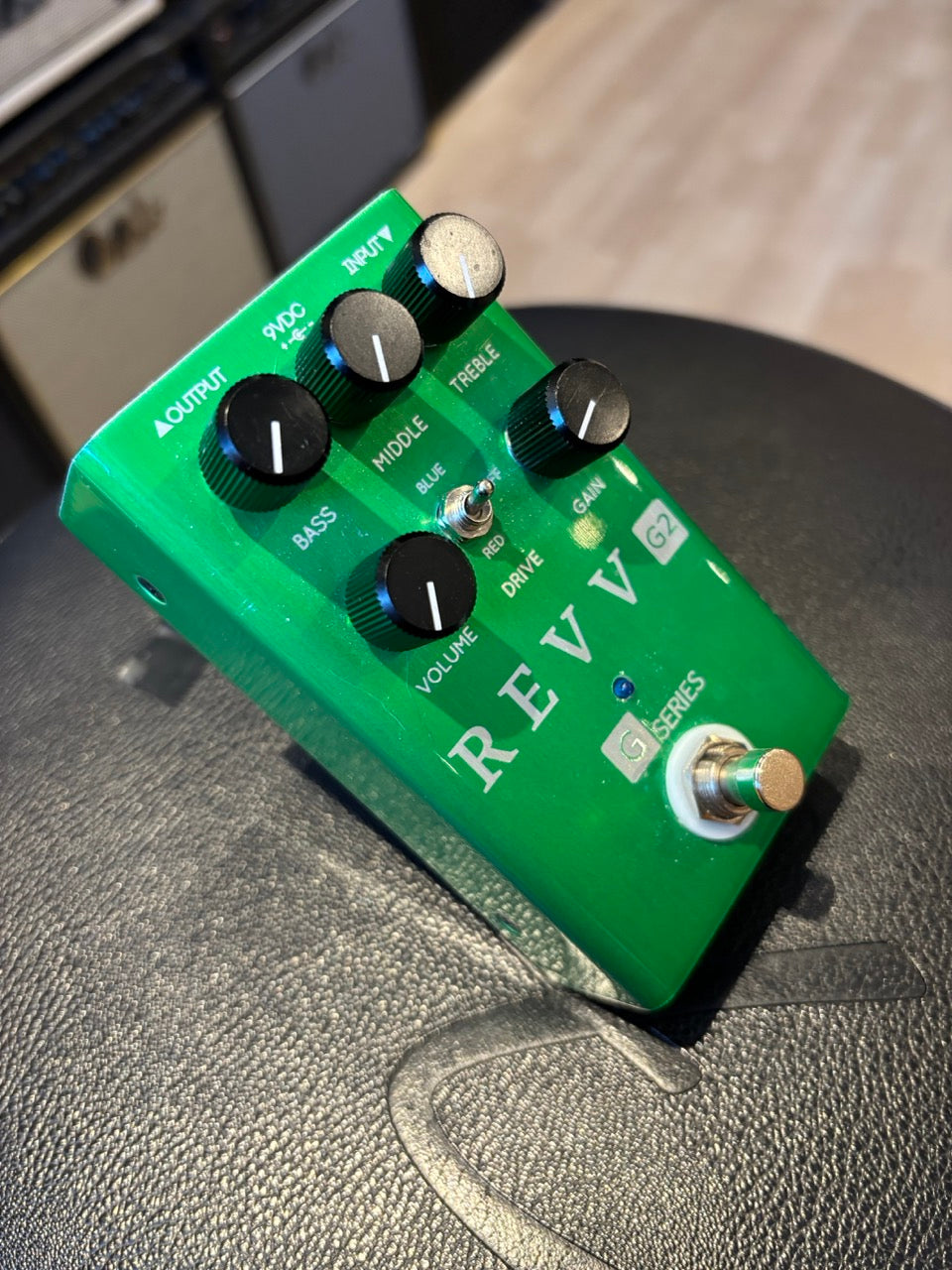 Revv Amplification - G2 Overdrive - Crunch Pedal (V1 Green) - USED