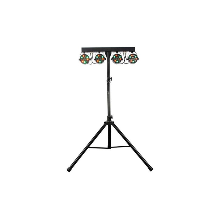 Eliminator Lighting Mini Par Bar Portable LED Lighting System