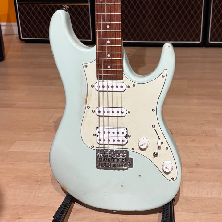 Ibanez - AZES40 Standard HSS (Light Relic - Mint Green - No Case Or Bag) - USED