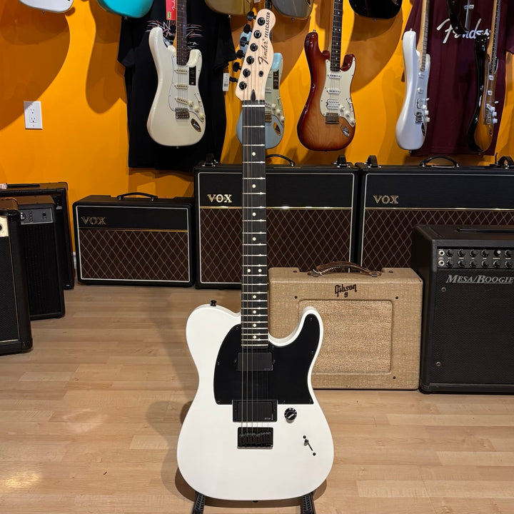 Fender Jim Root Telecaster (Flat White) Electric Guitar (Demo - Micro-Dent In Headstock)