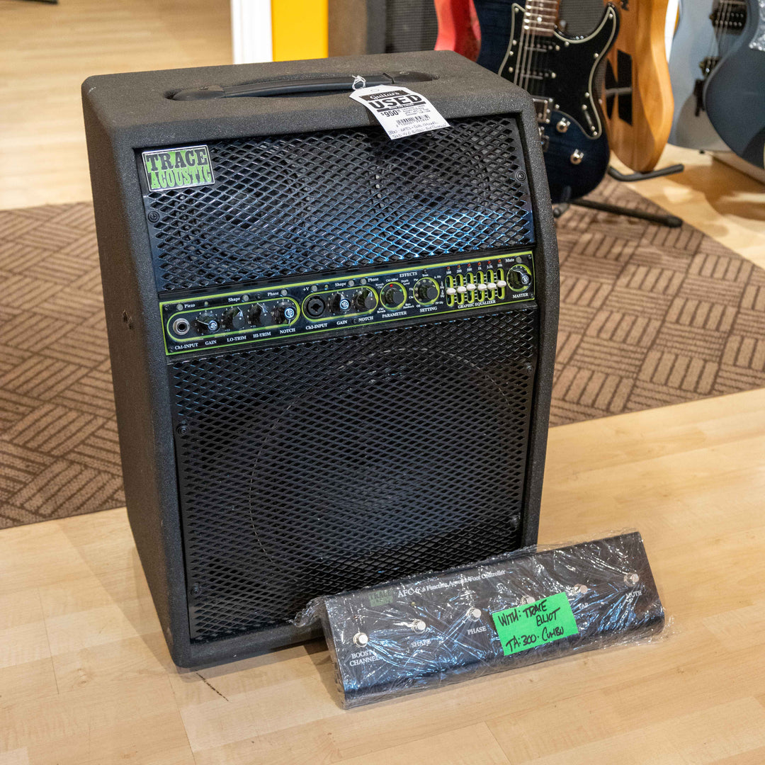 Trace Elliot - TA300 Acoustic GTR Amp w/TA- AFC-6 "Foot Controller" ( UK-USA ) - USED
