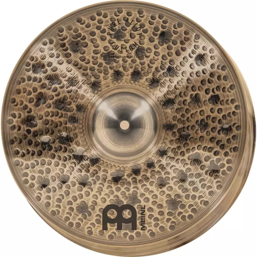 Meinl PAC15ETHH 15" Pure Alloy Custom Extra Hammered Hihat
