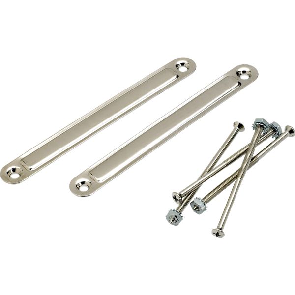 Fender Pure Vintage Large Chassis Straps - Nickel