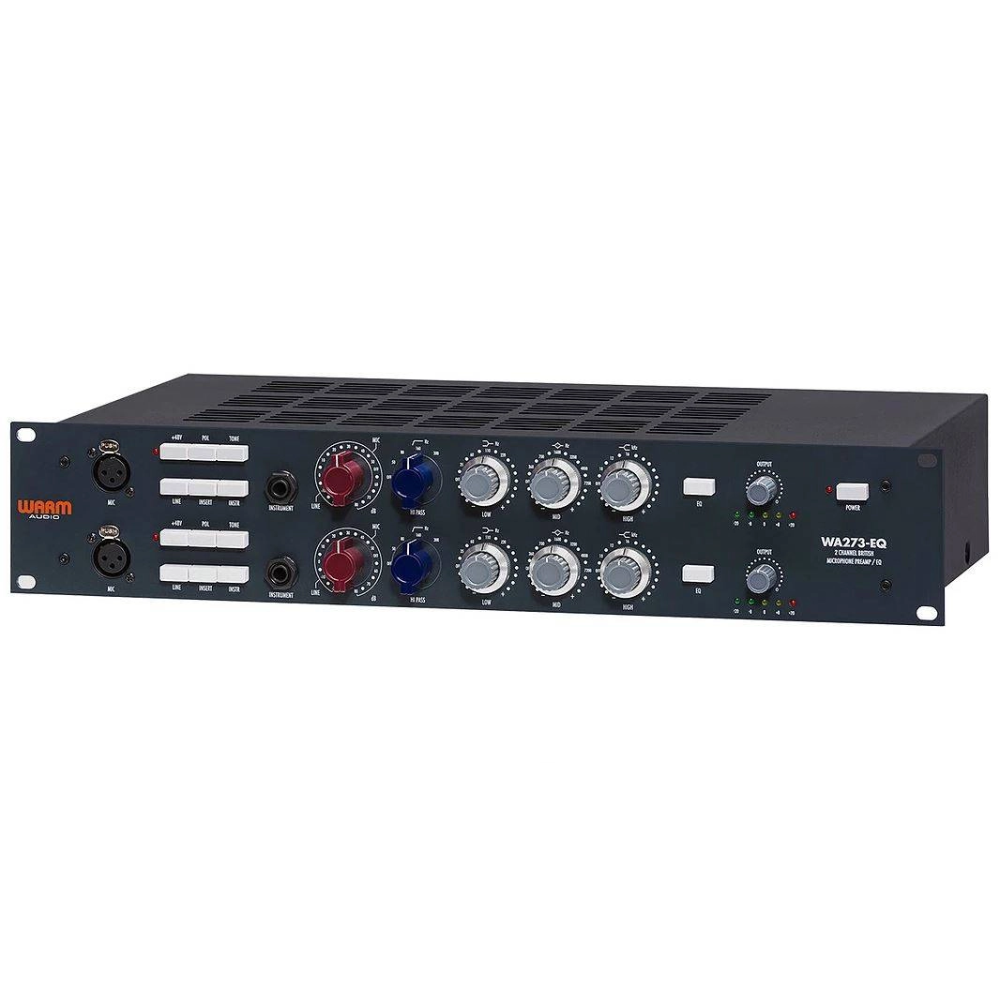 Warm Audio WA273-EQ Two Channel 1073-Style Solid State Mic Preamp w/EQ
