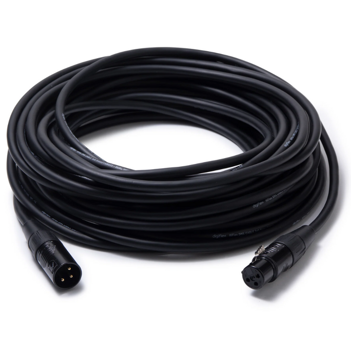 Digiflex HDMX5-100   100' Performance Series HiFlex DMX Cable 5 pin XLRM to XLRF