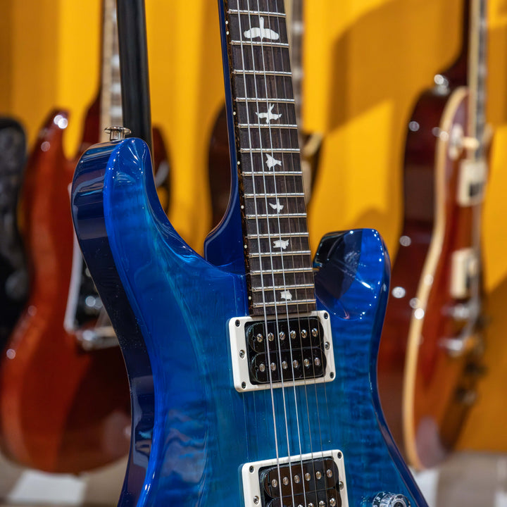 PRS S2 Custom 24 (Lake Blue Burst) 112818::LB: