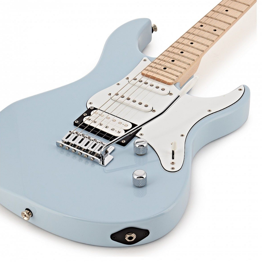 Yamaha PAC112VM ICB Pacifica Maple 6-String RH Electric Guitar-Ice