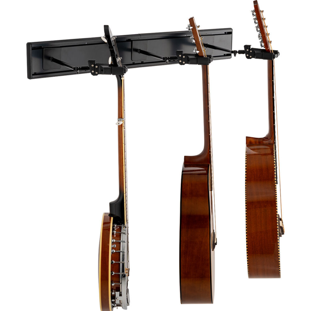 Hercules GSP403SB 3-Guitar Wall Rack