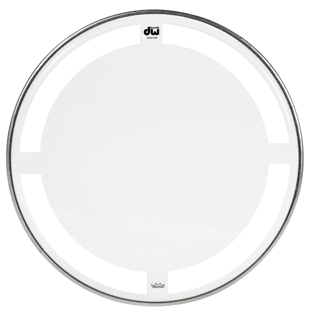 DW DRDHCC13-DW Coated Clear Tom Head - 13”