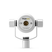 Rode PodMic Dynamic Podcasting Microphone - White