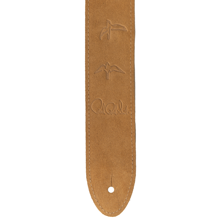 PRS 2"  Reversible Garment Leather & Suede, Birds - Tan