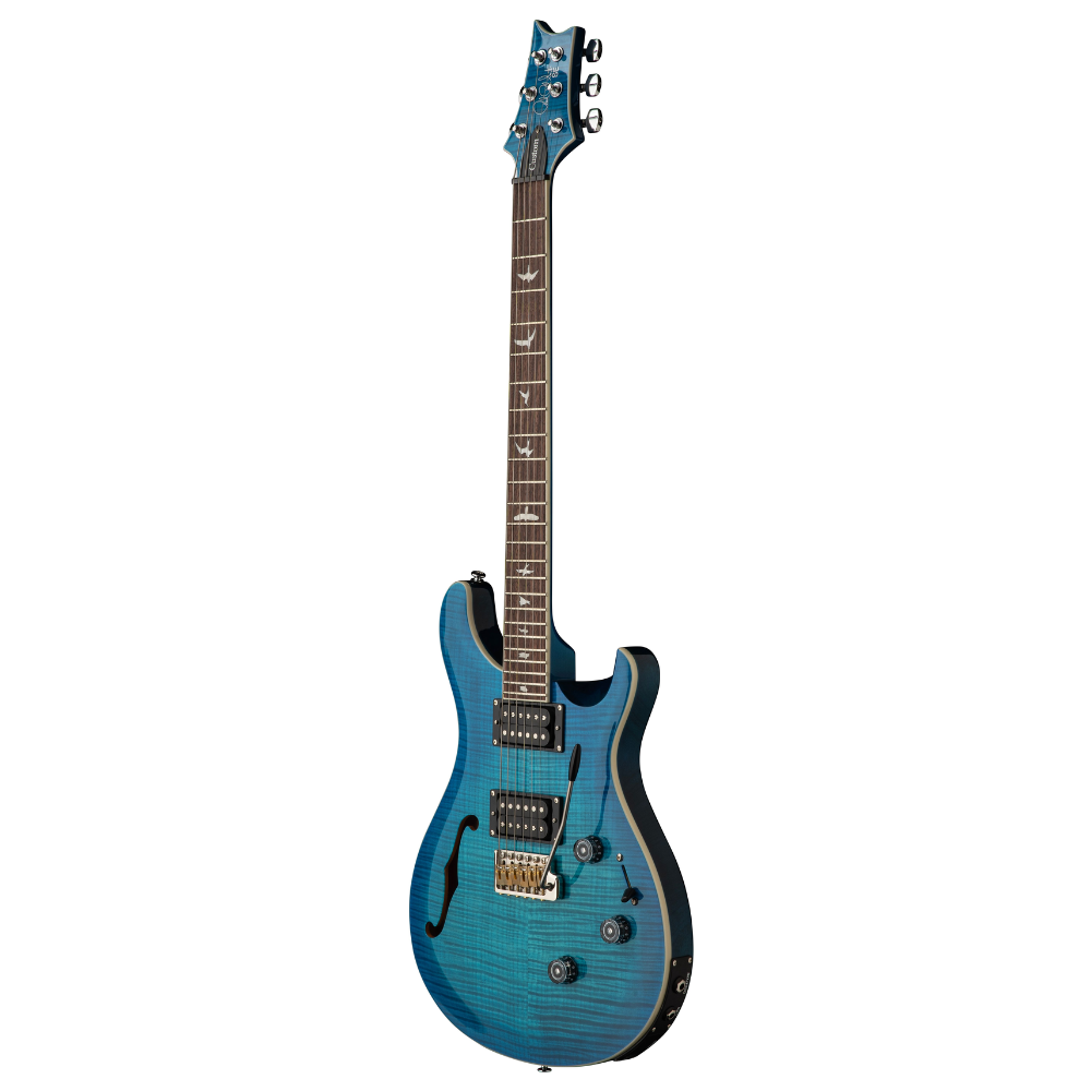 PRS SE Custom 24 Semi-Hollow Piezo (Lake Blue)