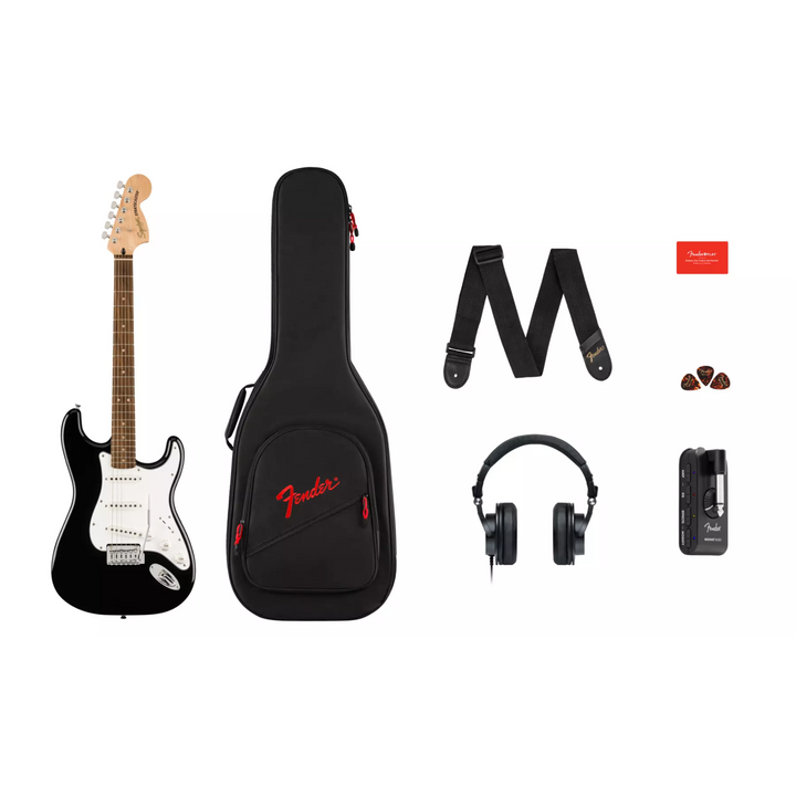Fender Affinity Series Stratocaster Mustang Micro Player Pack (Black)