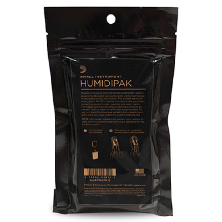 D'Addario PW-HPK-12 Humidipak Maintain Kit for Orchestra Instruments (Small)