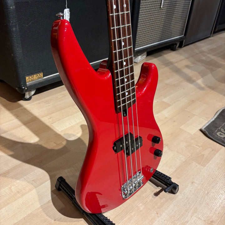 Yamaha - RBX 200  Bass Red - Black Neck w/ TD Hard Shell Case  (1988)  - USED