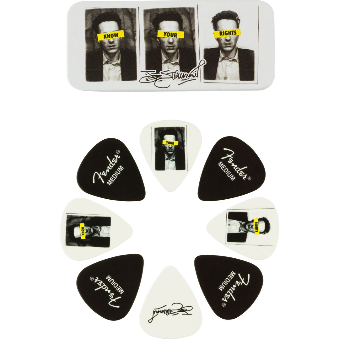 Fender Joe Strummer Pick Tin, Medium (8-Pack)