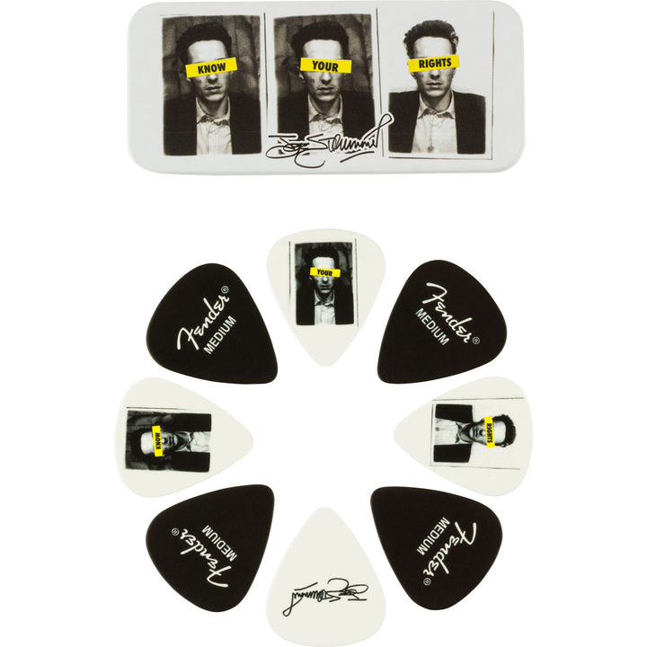 Fender Joe Strummer Pick Tin, Medium (8-Pack)