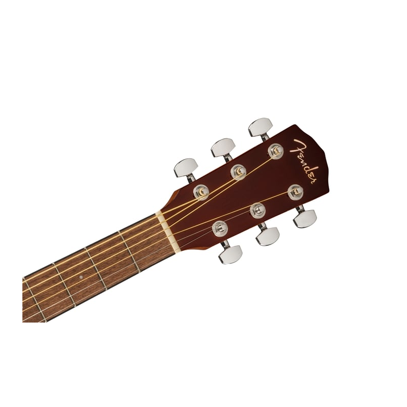 Fender CC-140SCE Concert Walnut Fingerboard Acoustic Guitar w/ Case - Natural