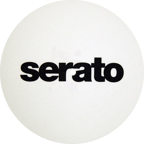 Serato Butter Rug 12” Slipmat - Black Logo / White Mat