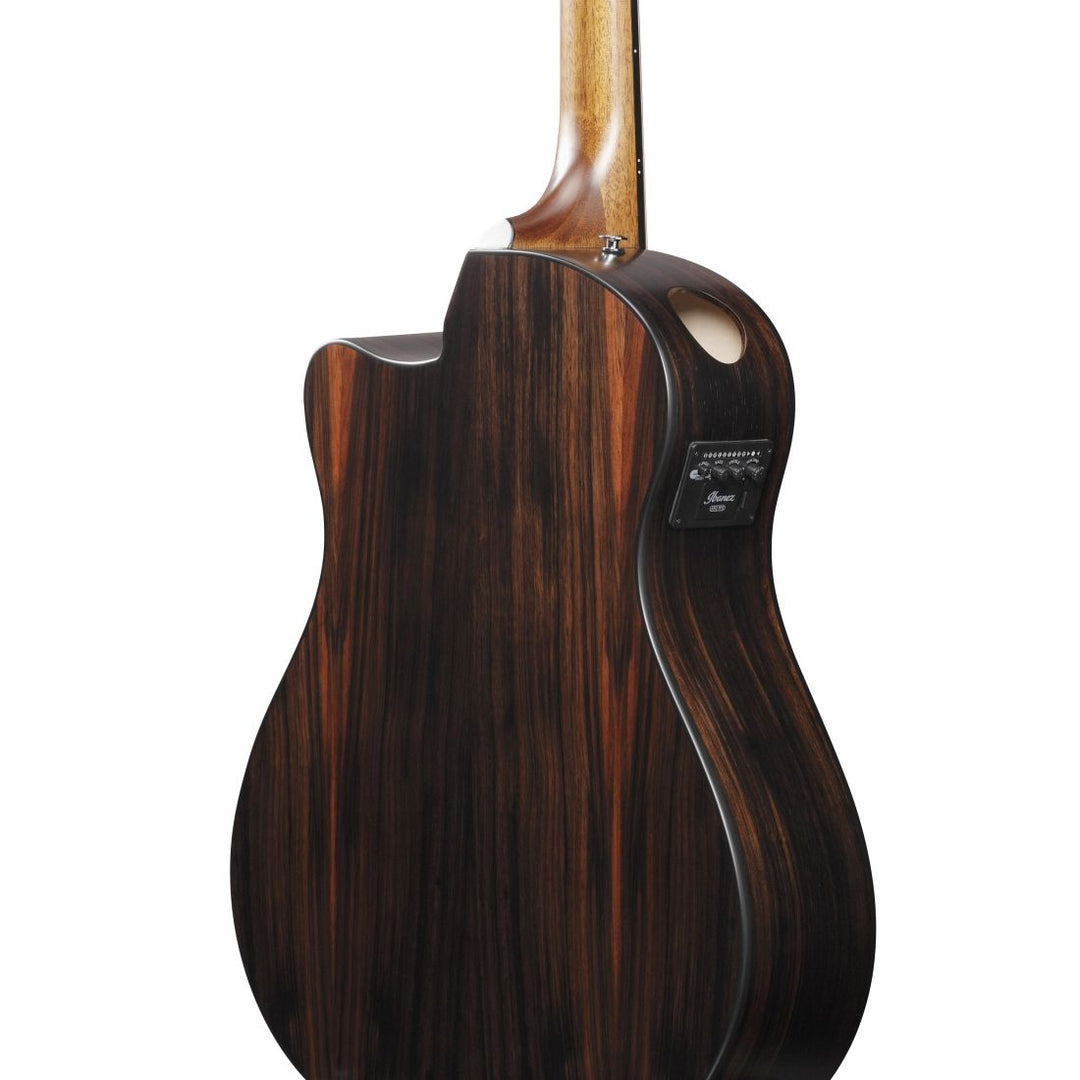 Ibanez Advanced Auditorium Acoustic-Electric (Transparent Charcoal Burst) AAM70CETBN