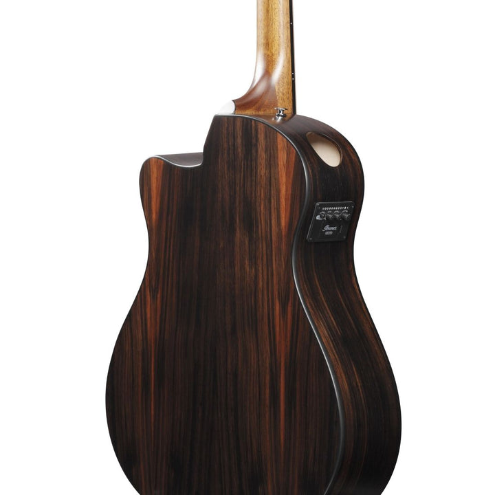 Ibanez Advanced Auditorium Acoustic-Electric (Transparent Charcoal Burst) AAM70CETBN