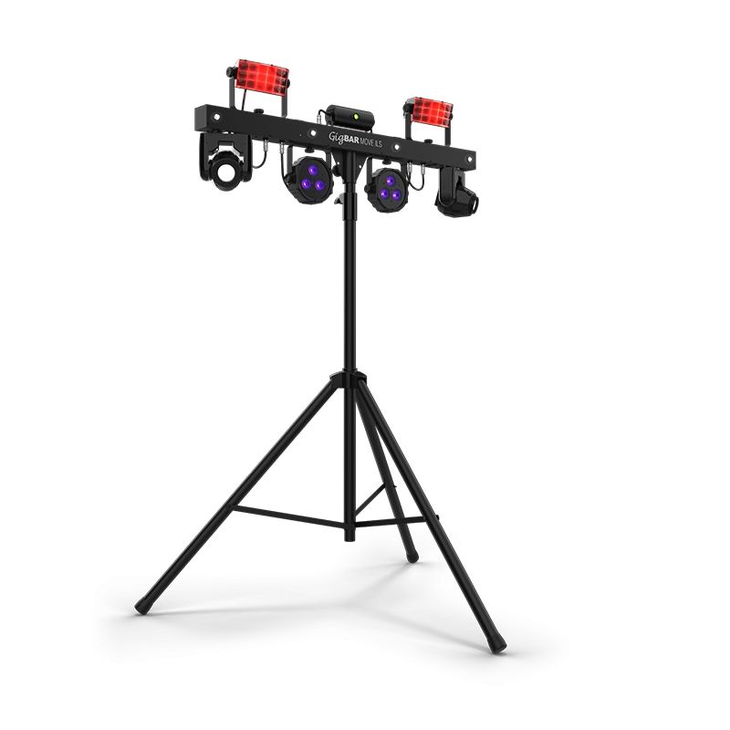 Chauvet DJ GigBAR Move ILS 5-in-1 Lighting System with Stand, Bag and Remote