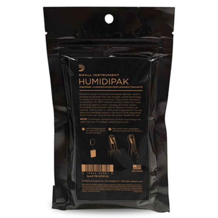 D'Addario PW-HPRP-02 Humidipak Maintain Refill 2-Pack