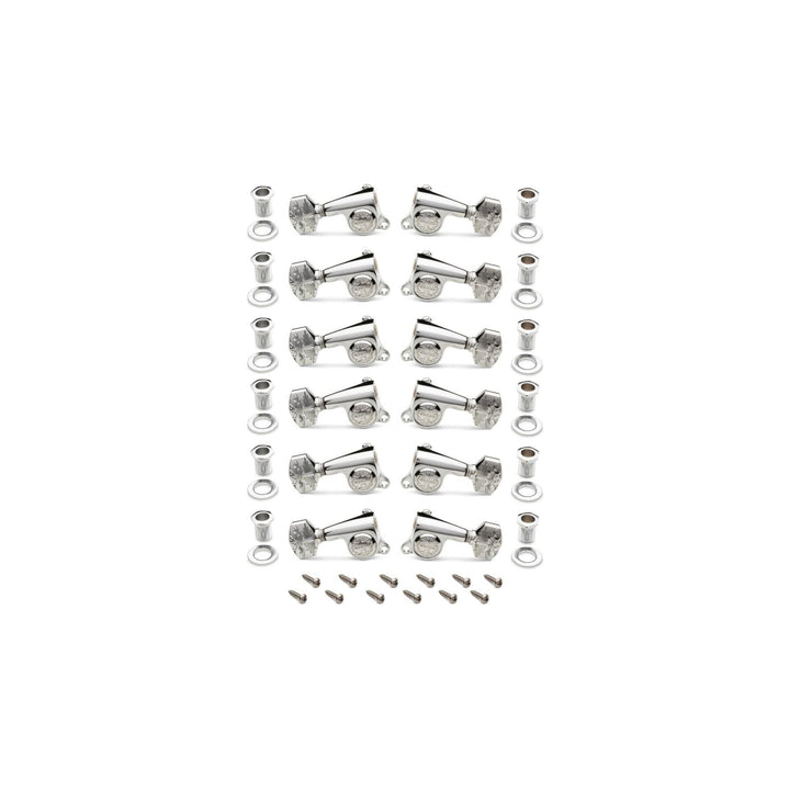 Taylor Gotoh Luxury Tuners,1:18,12St,Polished Chrome