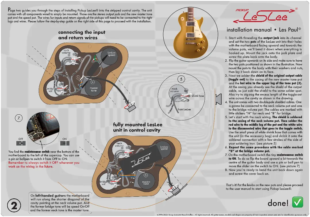 Allparts EP-0991-000 Pickup Leslee for Les Paul