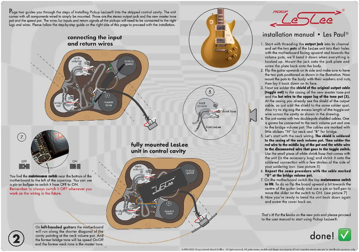Allparts EP-0991-000 Pickup Leslee for Les Paul