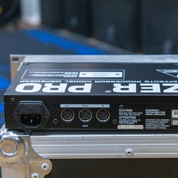 Behringer Virtualizer Pro Model DSP2024P 24bit Digital Effects Processor - USED