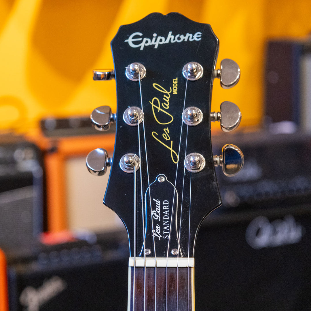 Epiphone - Les Paul STD Ebony w/ NEW Black & White Gibson Gig Bag - 2015 - Used