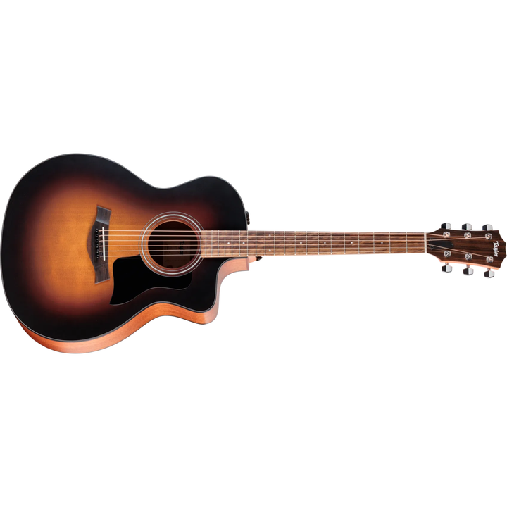 Taylor 114ce Special Edition Acoustic-Electric Guitar (Dark Tobacco Shaded Edgeburst)